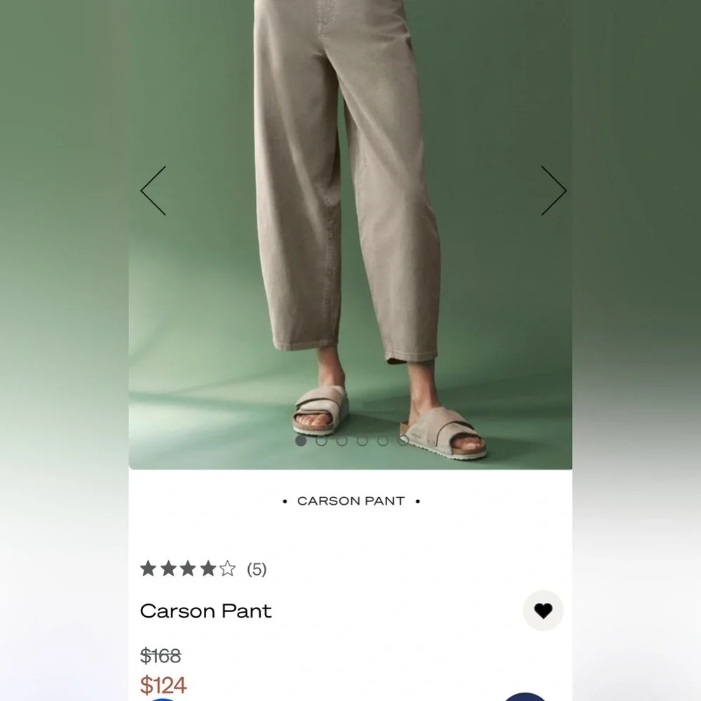 NWT SPLENDID Carson Barrel Leg Pant in Tawny Cappuccino Khaki Size XS - Picture 10 of 10